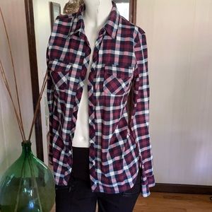 Plaid lightweight flannel